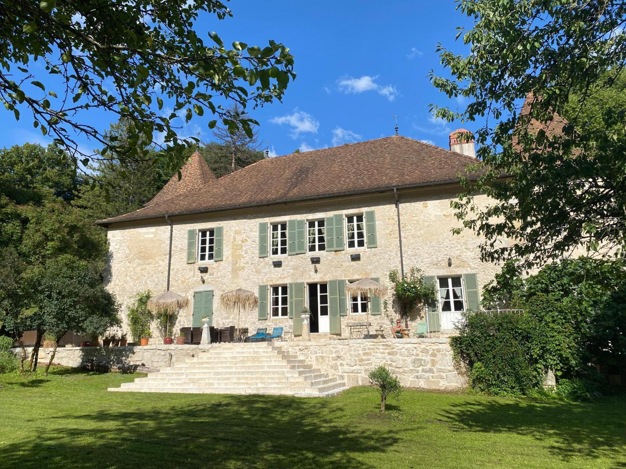 Domaine Du Tres-Haut - Chateau De Montanges Ngoại thất bức ảnh